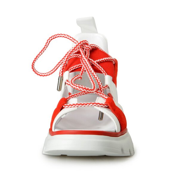 Scuderia Ferrari Women's "FLUID Scuby" Leather Sandals Shoes US 9 IT 39 - Picture 5 of 8